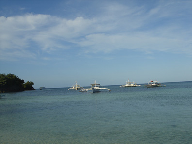 malapascua shore view